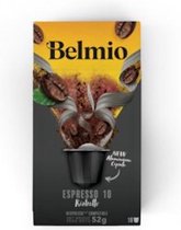 Belmio koffiecups - 10 aluminium capsules - Espresso Ristretto intensiteit 10 - 10 cups