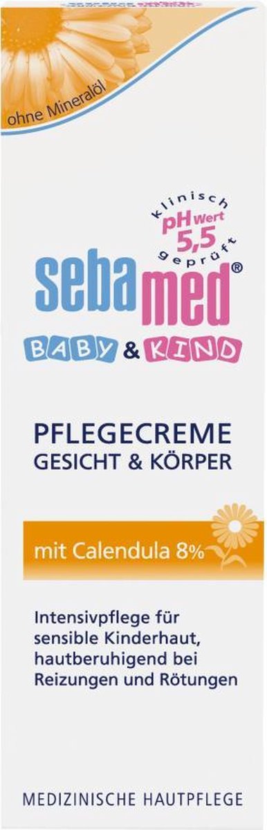 Goedkoopste Sebamed baby- en kinderverzorgingscrème voor lichaam & gezicht - 75 ml