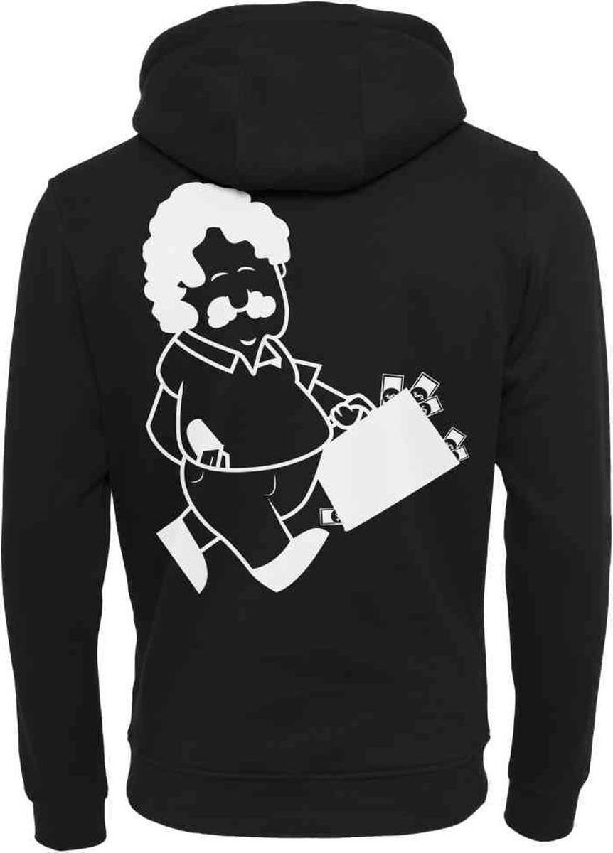 | Urban Classics Hoodietrui 2XL El Patron Zwart Urban Classics Urban Classics Hoodietrui Hand Rose Zwart