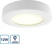 Aigostar LED Plafondlamp - Ceiling lamp - 12W - 4000K - Ø 177 mm