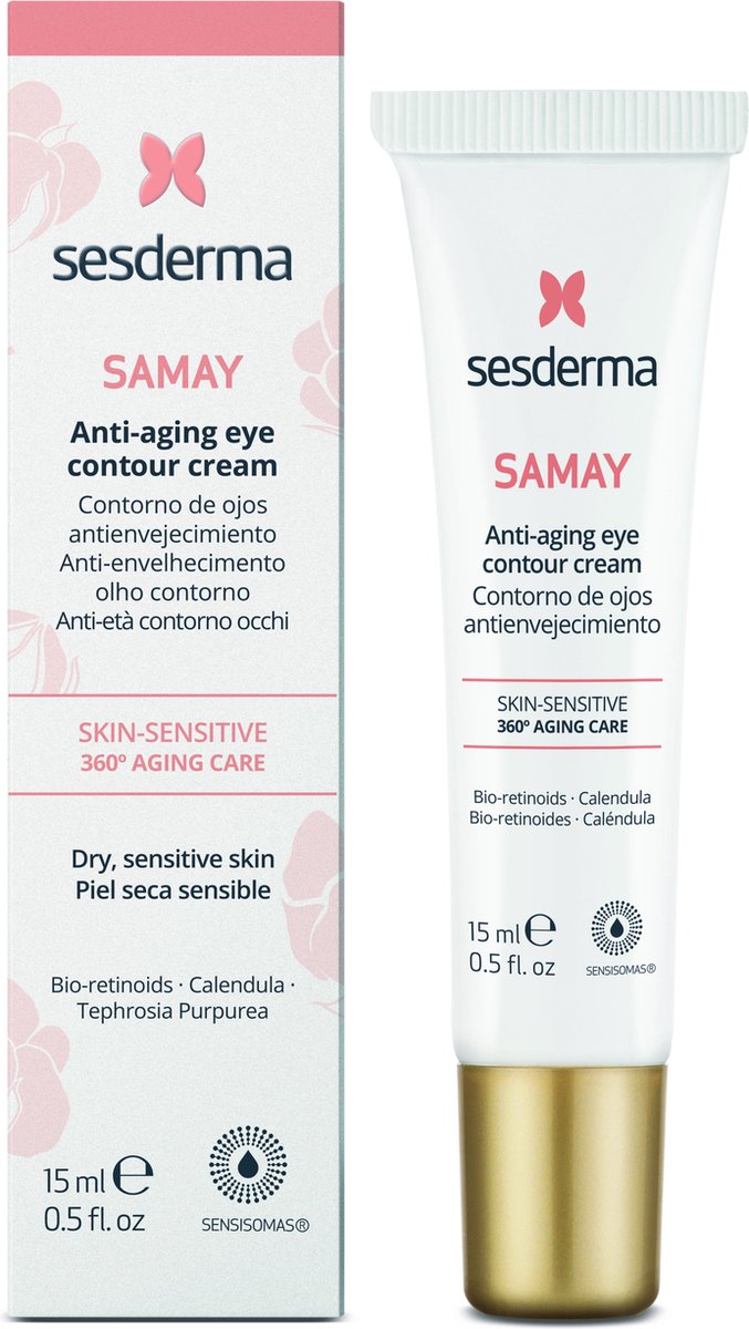 Anti-Veroudering Crème voor Ooggebied Samay Sesderma (15 ml)