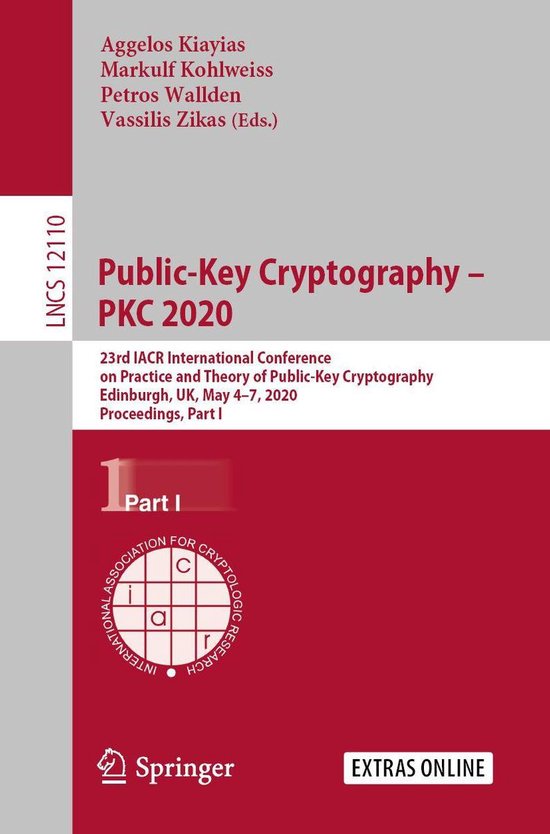 Springer Nature Proceedings Computer Science 1 - Public-Key  ... - cover