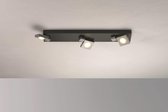 FLASH Opbouwspot LED 3x5W/480lm Lichtgrijs
