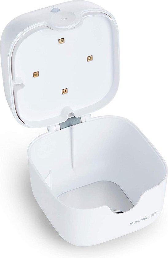 Bol Com Munchkin Portable Mini Speen Sterilisator Wit