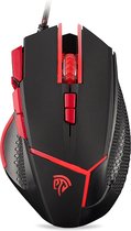 EasySMX V18 USB gaming muis, LED, 4200 DPI, Ergonomische muis, zwart