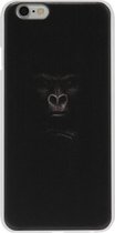 ADEL Kunststof Back Cover Hardcase Hoesje voor iPhone 6(S) Plus - Apen Gorilla