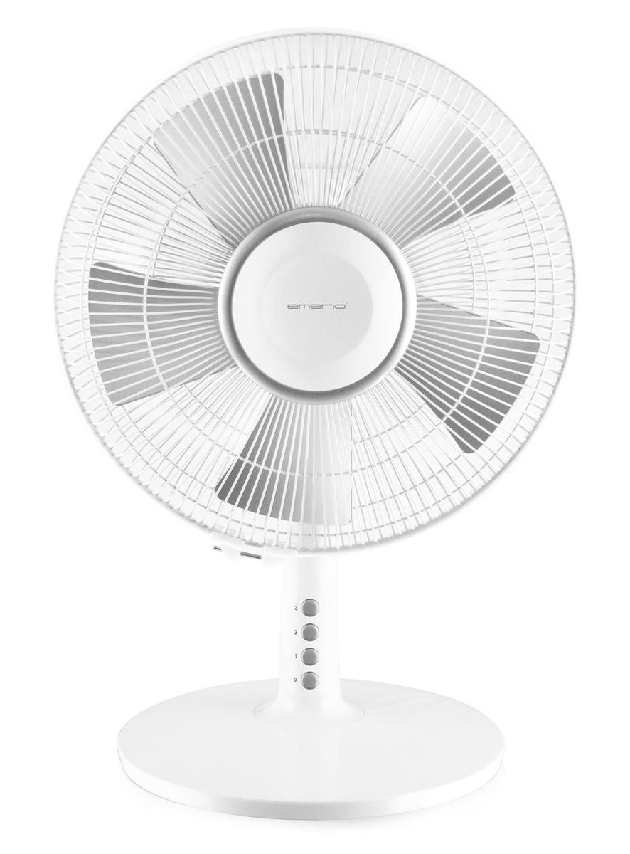 EMERIO DESIGN TAFELVENTILATOR FN-114224 - 5 Ventilatorbladen - 3 Snelheden - Verstelbare Verticale Hoek