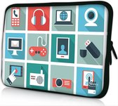 Sleevy 15.6 laptophoes multimedia design - laptop sleeve - laptopcover - Sleevy Collectie 250+ designs