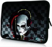 Sleevy 17,3 laptophoes Venetiaans masker - laptop sleeve - laptopcover - Sleevy Collectie 250+ designs