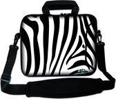Sleevy 15,6 laptoptas zebra design