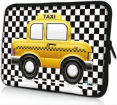 Sleevy 11.6 inch laptophoes taxi - laptop sleeve - laptopcover - Sleevy Collectie 250+ designs