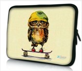 Laptophoes 13,3 inch uil skateboard - Sleevy - laptop sleeve - laptopcover - Sleevy Collectie 250+ designs