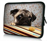 Sleevy 14 laptophoes grappig hondje - laptop sleeve - laptopcover - Sleevy Collectie 250+ designs