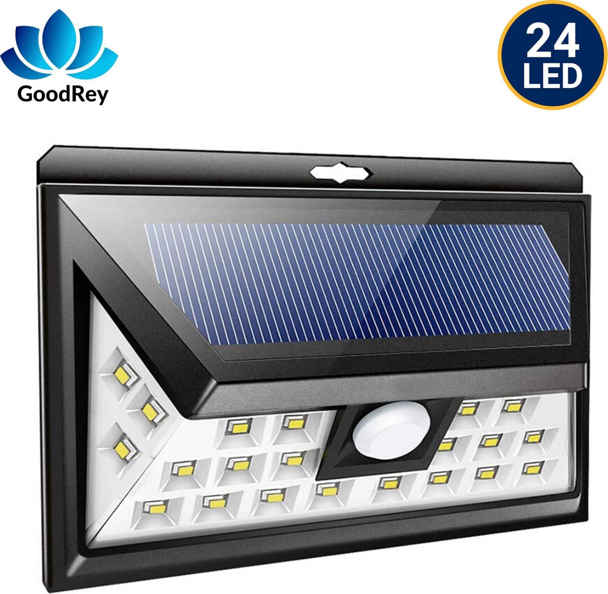 GoodRey ™ Premium Wandlamp 24 LED Lamp Zonne Energie