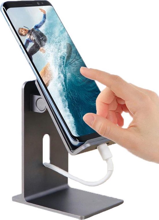 Verstelbare aluminium iPad iPhone Stand Tablet Houder