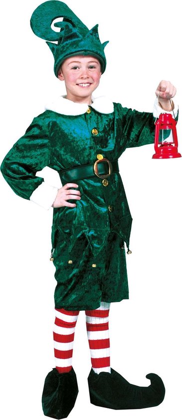 afbreken Kapitein Brie vrije tijd Elf kostuum kind luxe - Maat 104 | bol.com
