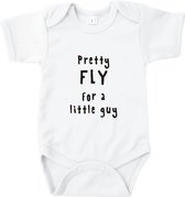 Romper Pretty fly for a little guy Wit 50/56