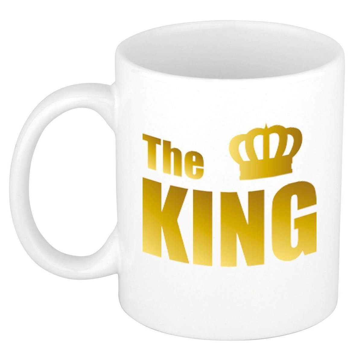 Mugs couple - King et Queen blanc