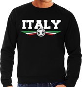 Italie / Italy landen / voetbal sweater zwart heren L