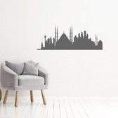 Muursticker Istanbul -  Donkergrijs -  80 x 31 cm  -  woonkamer  steden  alle - Muursticker4Sale