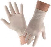 Comfort latex handschoenen gepoederd - Small - 100 stuks