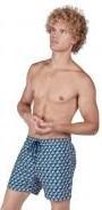 Heren zwembroek opalblue palm | Beach shorts | L