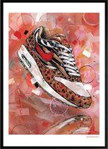 Poster - Nike Air Max Animal Pack - 71 X 51 Cm - Multicolor