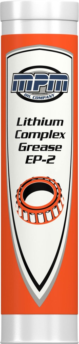 MPM Vetpatroon met lithium complex grease smeervet - 2 vetpatronen