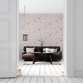 Behang Zeeleven - Woonkamer - Slaapkamer - Wanddecoratie - Bruin