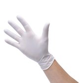 Handschoenen wegwerp gepoederd 100st Large latex
