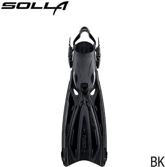 TUSA duikvinnen zwemvinnen zwemvliezen Solla vinnen SF-22 - Zwart - XS (34-38)