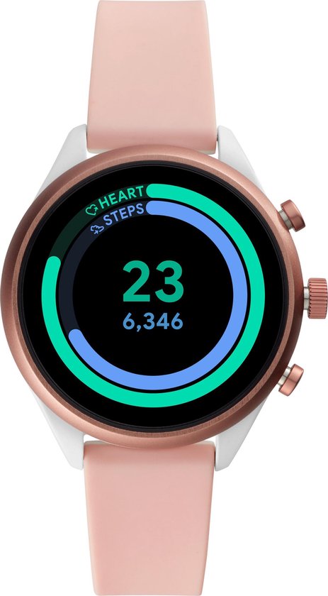 Fossil Sport Gen 4S FTW6022 - Smartwatch - Roze | bol.com
