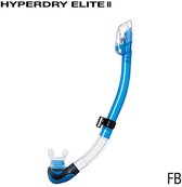 TUSA Hyperdry Elite II snorkel - Fuchsia Blauw