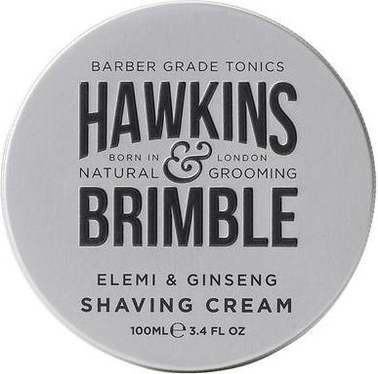 Hawkins & Brimble - Shaving Cream - Scheercrème - Mannen - Elemi & Ginseng