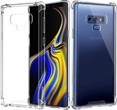 Samsung Galaxy Note 9 Backcover - Transparant Shockproof - Soft TPU