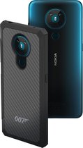 Nokia Kevlar James Bond 007 Hoesje voor Nokia 5.3 - zwart