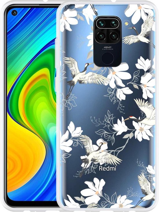 Octrooi Oorzaak marketing Xiaomi Redmi Note 9 Hoesje White Bird | bol.com
