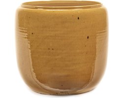 Serax - Glazed shades - Bloempot L - Bruin/Honing - 25 Ø