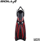 TUSA duikvinnen zwemvinnen zwemvliezen Solla vinnen SF-22 - Rood - L (44-50)