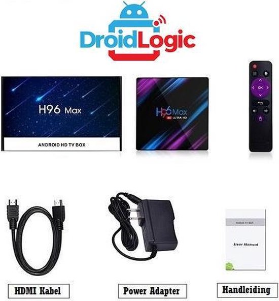 Android tv box Android / Mini Pc / Tv Box Android 4K / Mediaplayer voor Tv  / Kodi Tv... | bol.com