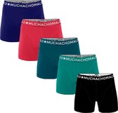 Muchachomalo Men 5-pack boxershort Light Cotton Solid maat XL