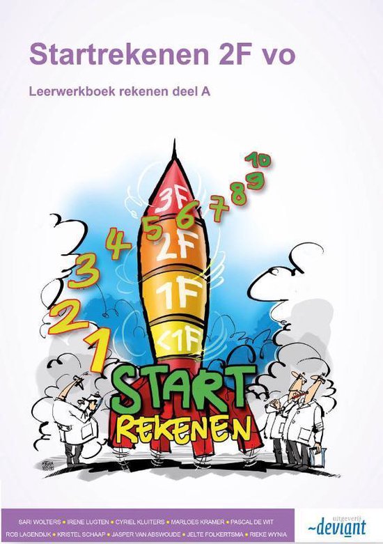 Startrekenen 2F vo Rekenen deel A Leerwerkboek