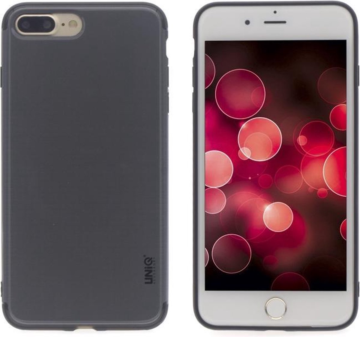 UNIQ Accessory iPhone 7-8 Plus Back Cover hoesje TPU - Zilver