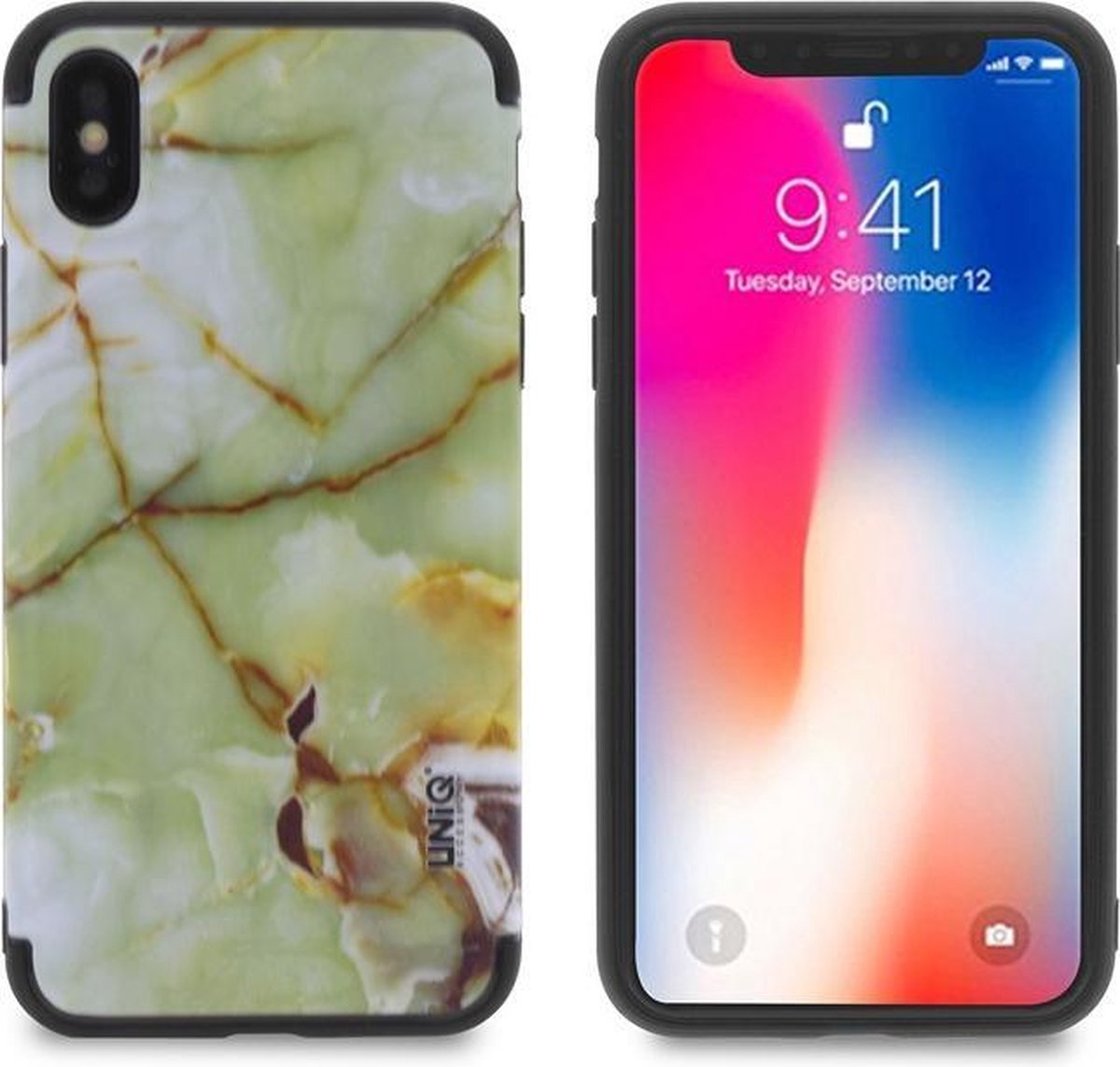 Backcover hoesje voor Apple iPhone X- Apple iPhone Xs - Print- 8719273253052