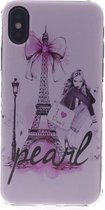 Backcover hoesje voor Apple iPhone X- Apple iPhone Xs - Print- 8719273254097