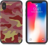 UNIQ Accessory iPhone X-Xs Hard Case Backcover Legerprint - Rood