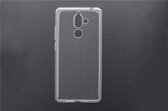 Backcover hoesje voor Nokia 7 Plus - Transparant