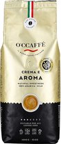O'ccaffè - Crema e Aroma Premium Italiaanse koffiebonen 100% Arabica | 1 kg | Barista kwaliteit