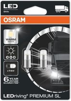 OSRAM LEDriving BA9s T4W 24V Warm White 3924WW-02B