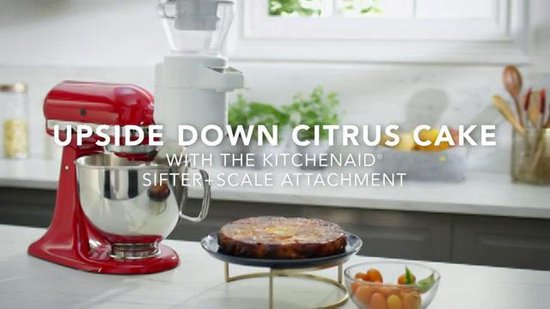 KitchenAid 5KSMSFTA - Opzetzeef met digitale weegschaal | bol.com